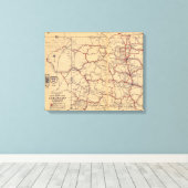 Colorado 5 canvas afdruk (Insitu (Houten vloer))