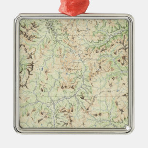 Colorado 6 metalen ornament