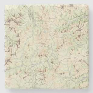 Colorado 6 stenen onderzetter