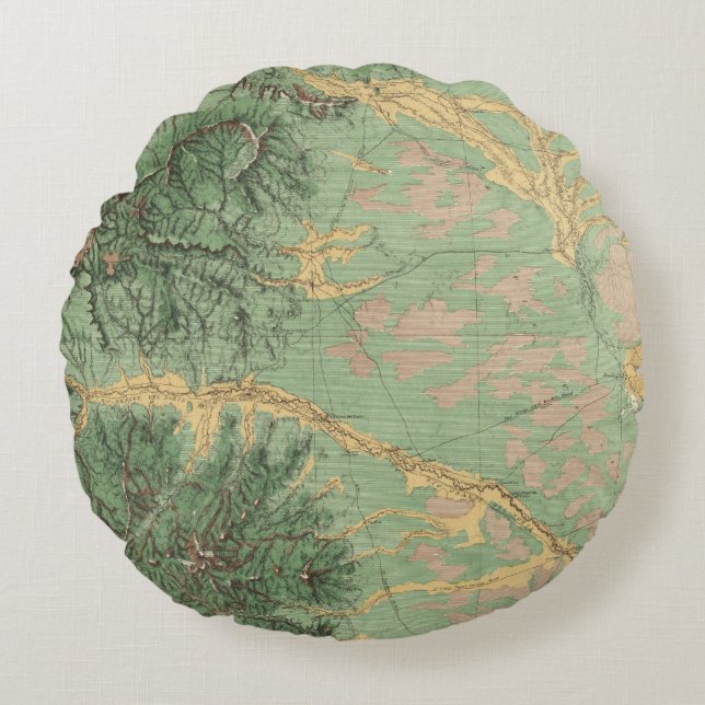 Colorado 7 rond kussen (Voorkant)