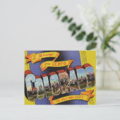  Colorado Aankondigingskaart (Staand voorkant)