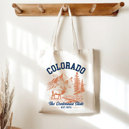 Colorado Adventure Tote Bag | Deer and Mountain