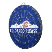 Colorado Alsjeblieft Dartbord (Voorkant Rechts)