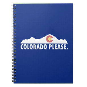 Colorado Alsjeblieft Notitieboek