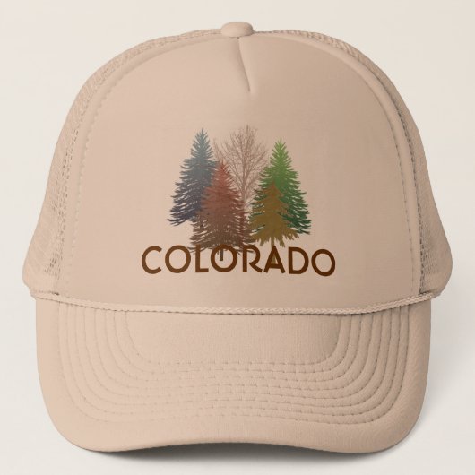 Colorado arbres colorés casquette (Devant)