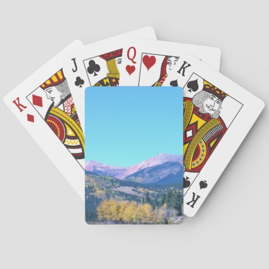Colorado Aspen-speelkaarten Pokerkaarten (Achterkant)