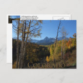 Colorado Autumn Briefkaart (Voorkant / Achterkant)