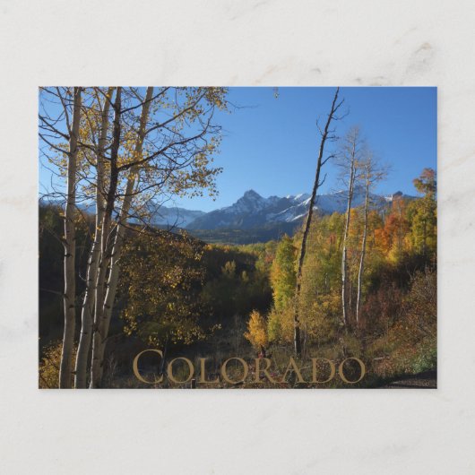 Colorado Autumn Briefkaart (Voorkant)
