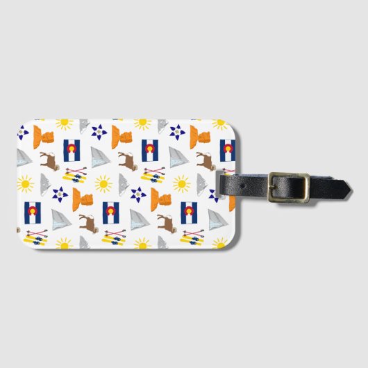 Colorado Bagagelabel (Voorkant (horizontaal))