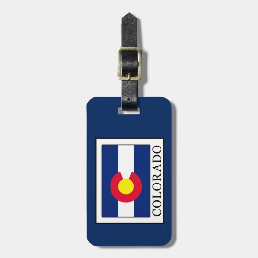 Colorado Bagagelabel (Voorkant verticaal)