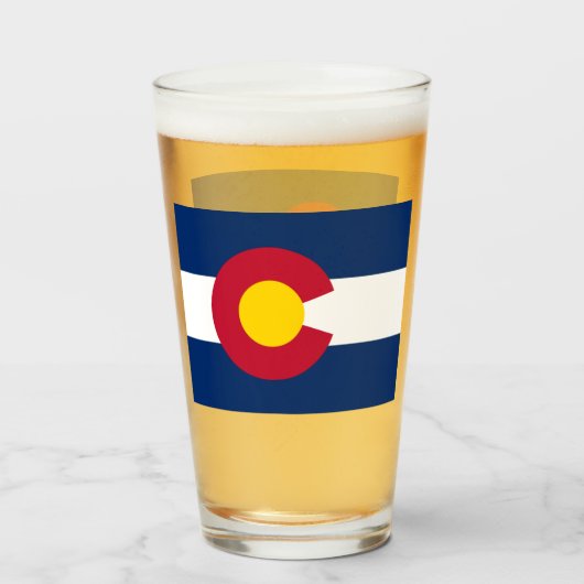 COLORADO BEER GLASS GLAS (Voorkant gevuld)