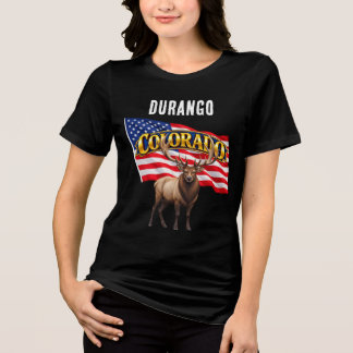 Colorado Bella+Canvas Dames Donker Tri-Blend Shirt