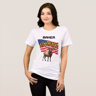 Colorado Bella+Canvas Dames Tri-Blend Shirt