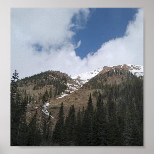 Colorado Berg Poster (Voorkant)