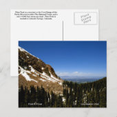 Colorado-bergen Briefkaart (Voorkant / Achterkant)