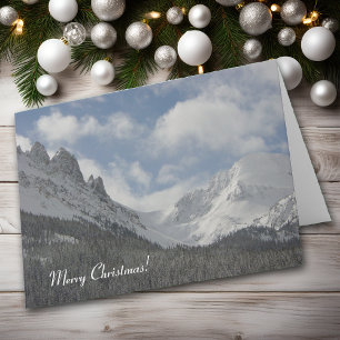 Colorado Bergen Kerstkaart Feestdagen Kaart