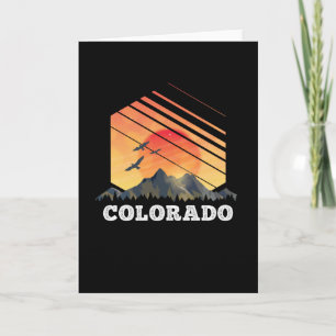 Colorado Bergzonsondergang USA Amerika Cadeaus Kaart