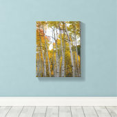 Colorado Birch Trees Canvas Afdruk (Insitu (Houten vloer))