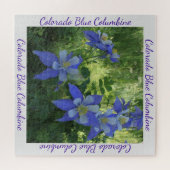Colorado Blue Columbine Fleur sauvage Puzzle (Horizontal)
