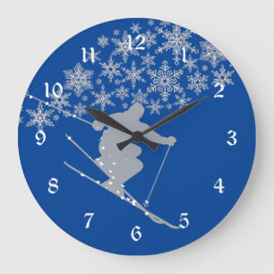 Colorado Blue Snow Ski Grote Klok