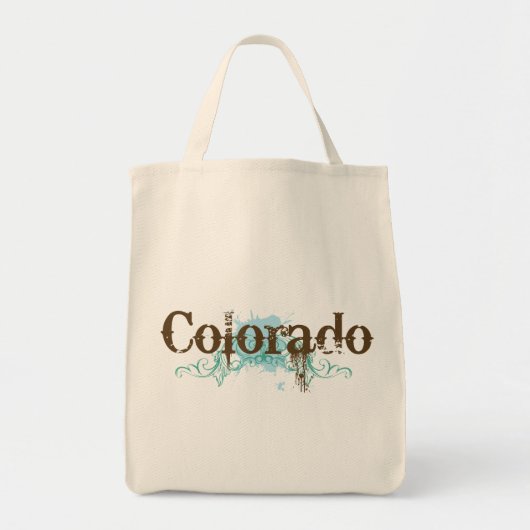 Colorado Blue Tote Bag (Voorkant)