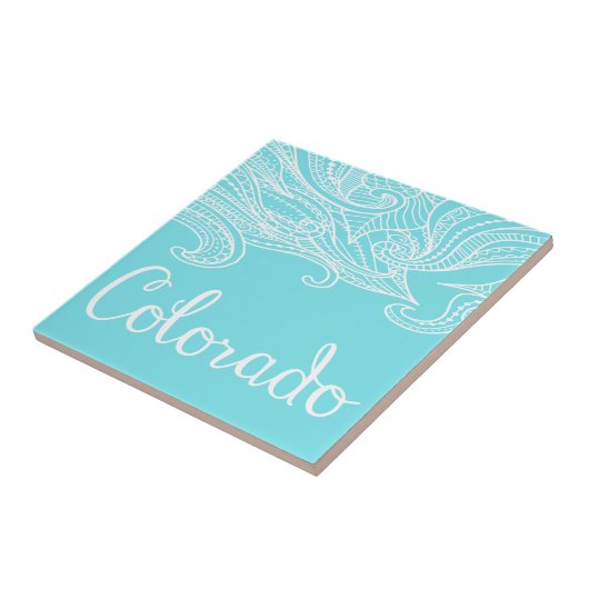 Colorado Boho Tegeltje (Zijkant)