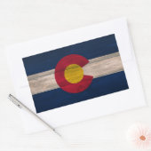 Colorado bois coloriage rectangle stickers (Enveloppe)