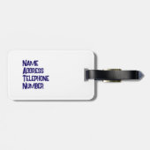  Colorado-bord bagagelabel (Achterkant horizontaal)