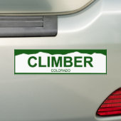 colorado bord new - CLIMBER Bumpersticker (Op auto)
