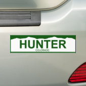 colorado bord new - HUNTER Bumpersticker (Op auto)