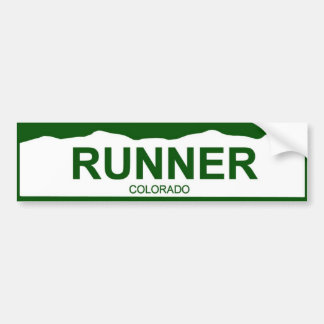 colorado bord new - RUNNER Bumpersticker