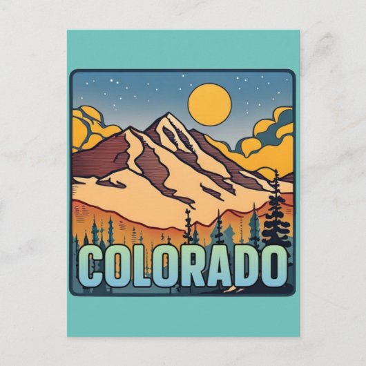 Colorado Briefkaart (Voorkant)