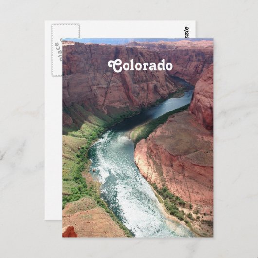 Colorado Briefkaart (Voorkant / Achterkant)