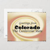 Colorado Briefkaart (Voorkant / Achterkant)