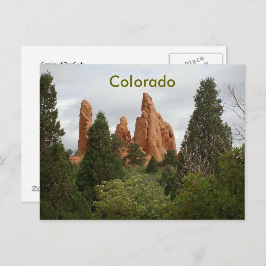 Colorado Briefkaart (Voorkant / Achterkant)