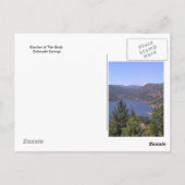 Colorado Briefkaart (Achterkant)