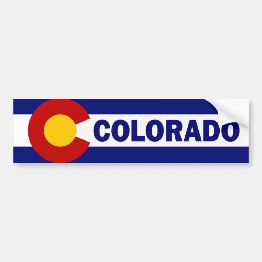 Colorado Bumpersticker (Voorkant)