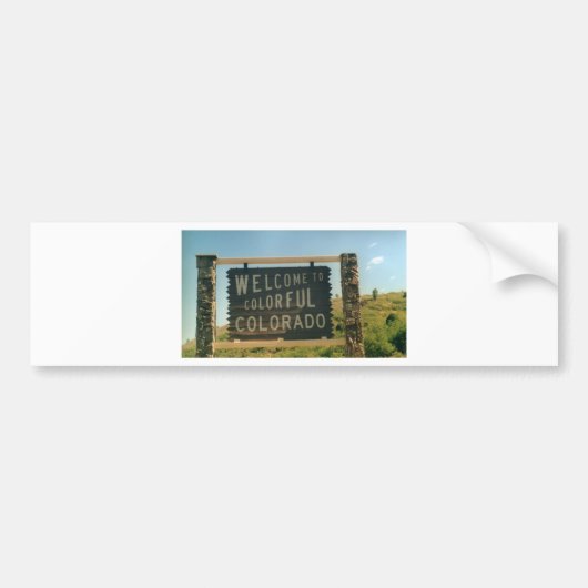 Colorado Bumpersticker (Voorkant)