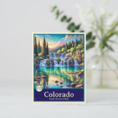 Colorado | Carte postale ombragée style Anime (Debout devant)