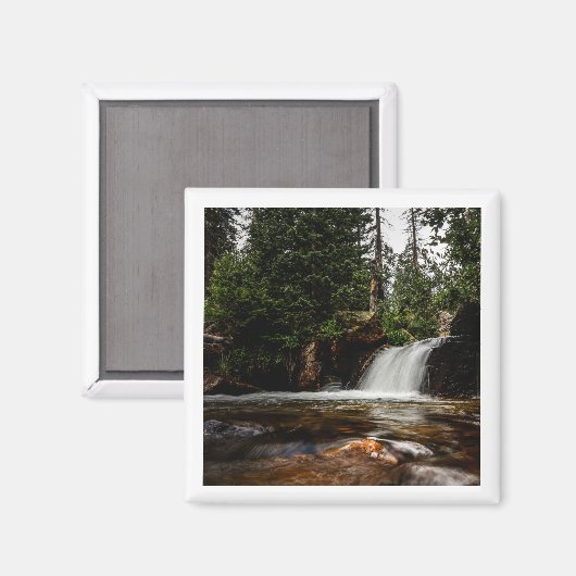 Colorado Cascade 2x2 aimant (Recto/Verso)