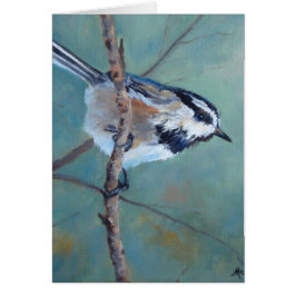Colorado Chickadee Wenskaart