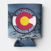 Colorado Circular Flag Blikjeskoeler (Voorkant)