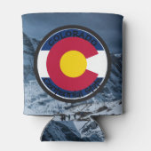 Colorado Circular Flag Blikjeskoeler (Achterkant)
