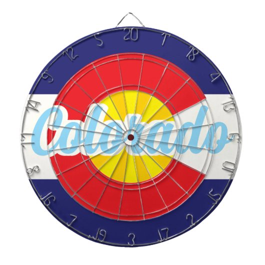 Colorado Classic stijl Dartbord (Voorkant)