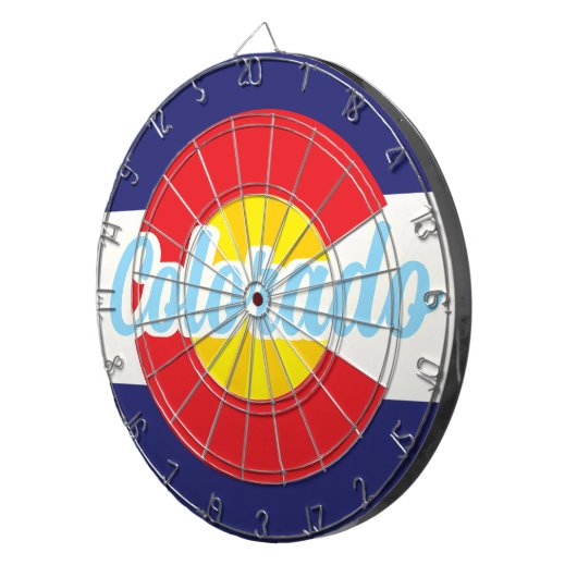 Colorado Classic stijl Dartbord (Voorkant Rechts)