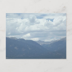 Colorado Collegiate Peaks onder troebele luiken Briefkaart