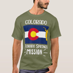 Colorado Colorado Springs Mormon LDS Missie T-shirt