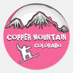 Colorado Colorado stickers snowboard rose