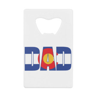 Colorado-dad Kredietkaart Flessenopener