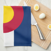 Colorado: De honderdjarige Amerikaanse staatsvlag Theedoek (Quarter Fold)